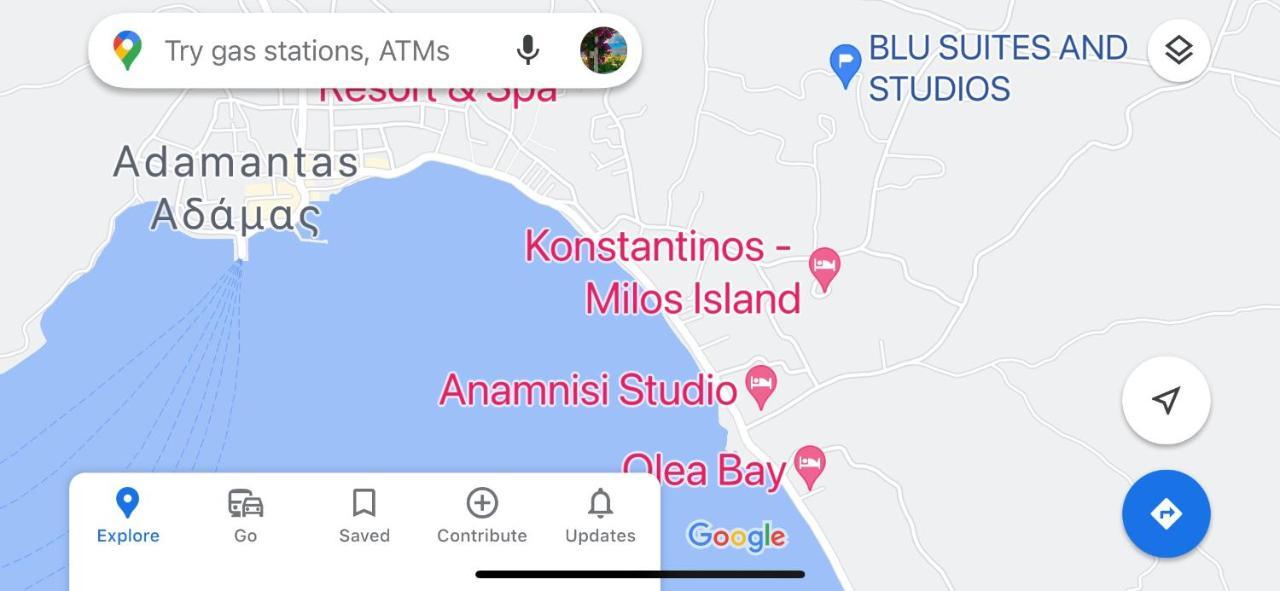 Blu Suites And Studios Adamantas  Buitenkant foto
